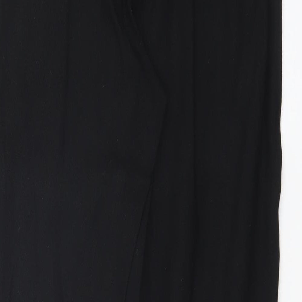 Red Herring Womens Black Dress Pants Trousers Size 10 L26.5 in