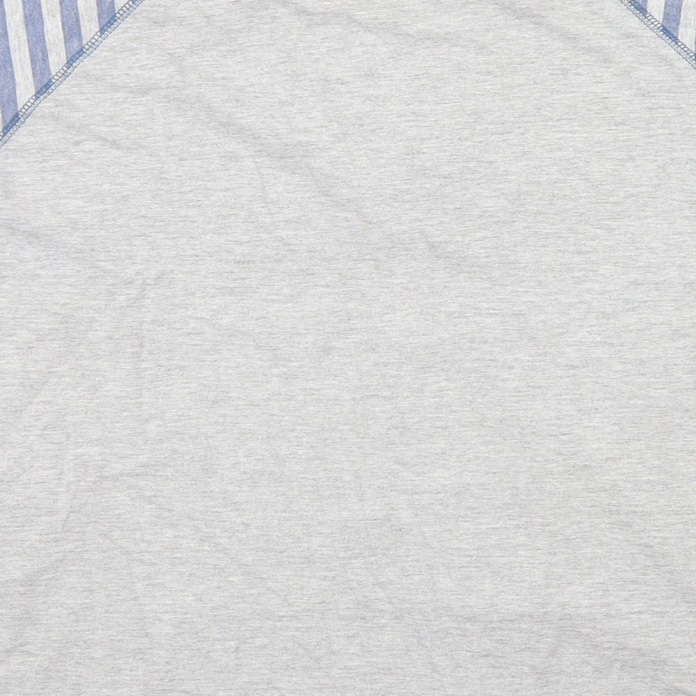 Preworn Mens Grey Pyjama Top - Baseball