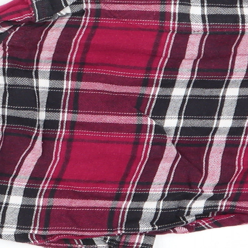 Primark Boys Red Check Basic Button-Up Size 6-9 Months