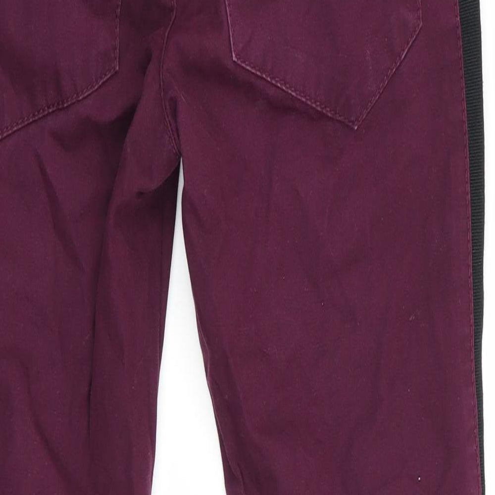 TU Girls Purple Tapered Jeans Size 9 Months