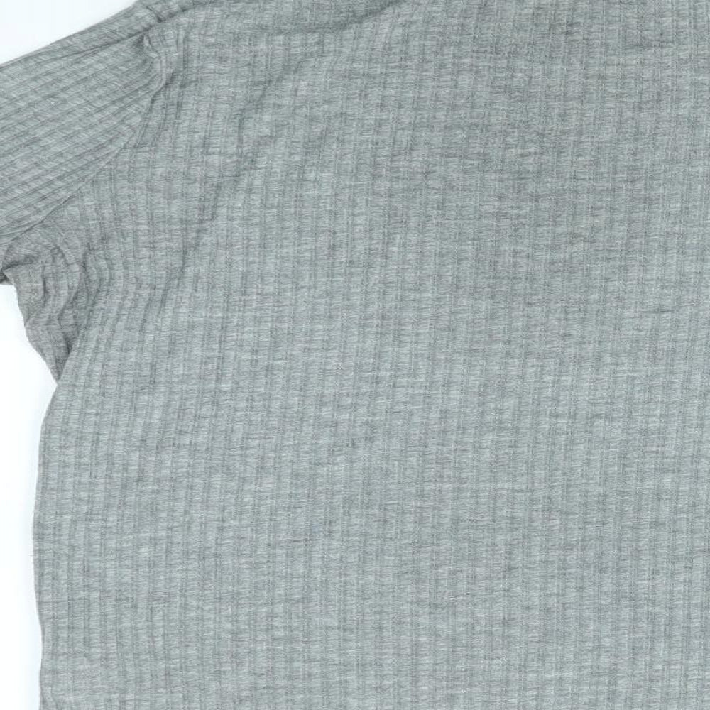 New Look Womens Grey Pullover Jumper Size 12