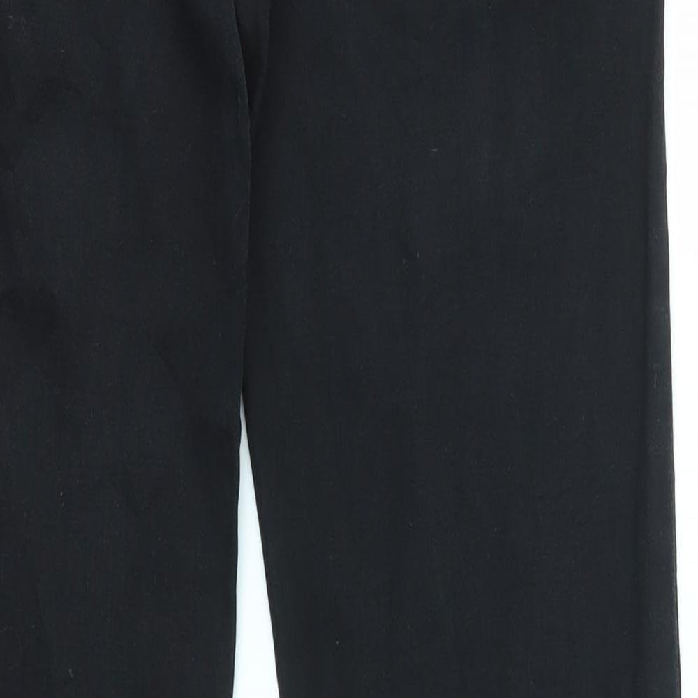 Preworn Womens Black Straight Jeans Size 29 in L29 in