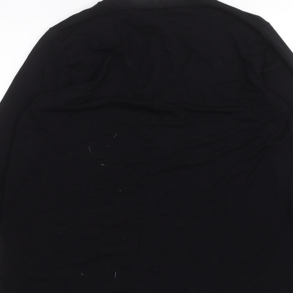 ASOS Womens Black Basic T-Shirt Size 6
