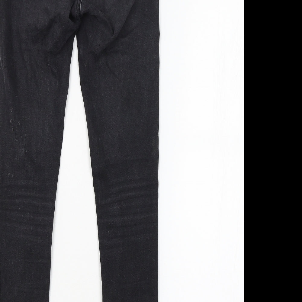 DENIM CO. Womens Grey Skinny Jeans Size 6 L26 in