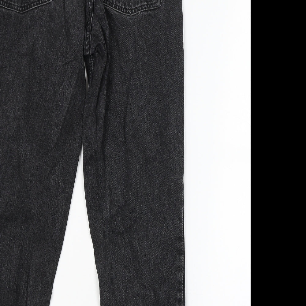 Topshop Womens Grey Skinny Jeans Size 28 in L30 in
