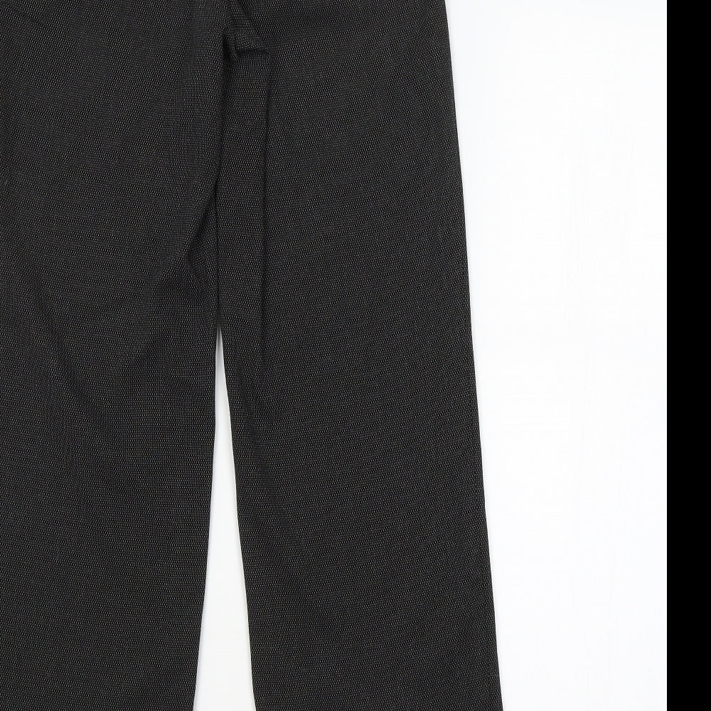 Next Womens Grey Trousers Size 6 L28 in
