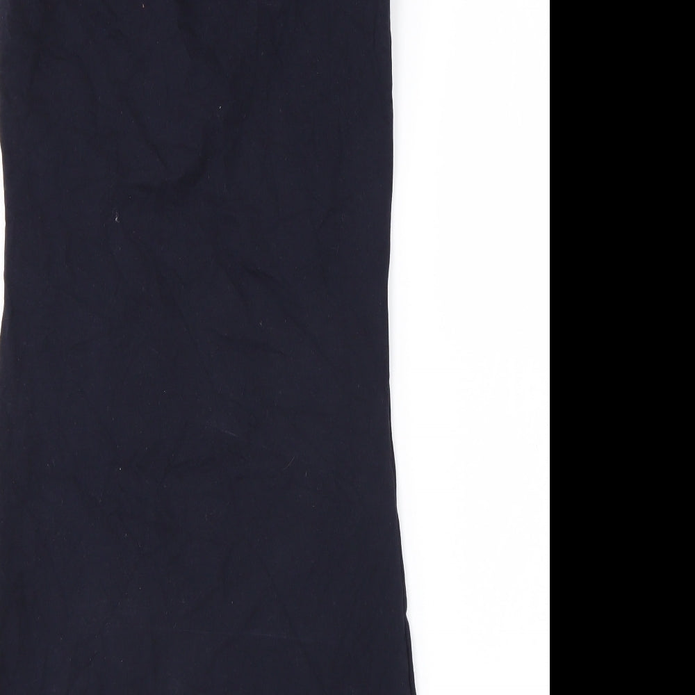 Megi Womens Blue Tank Dress Size S