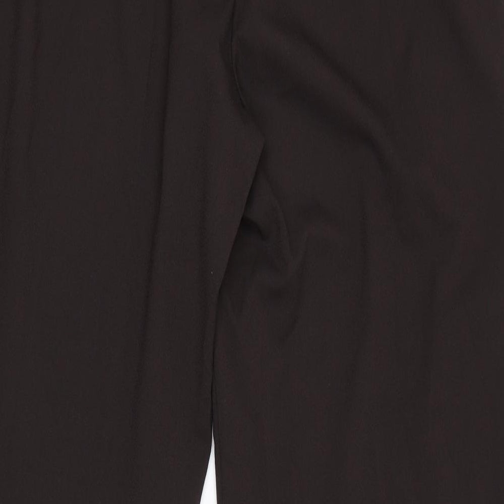 Fabrici Womens Brown Trousers Size 16 L30 in