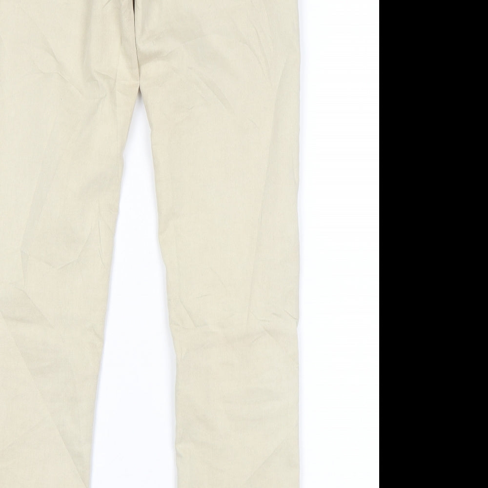 ORSAY Womens Beige Straight Jeans Size 6 L29 in