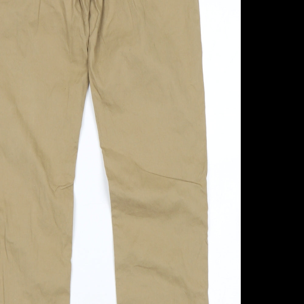 Internacionale Womens Beige Chino Trousers Size 10 L30 in