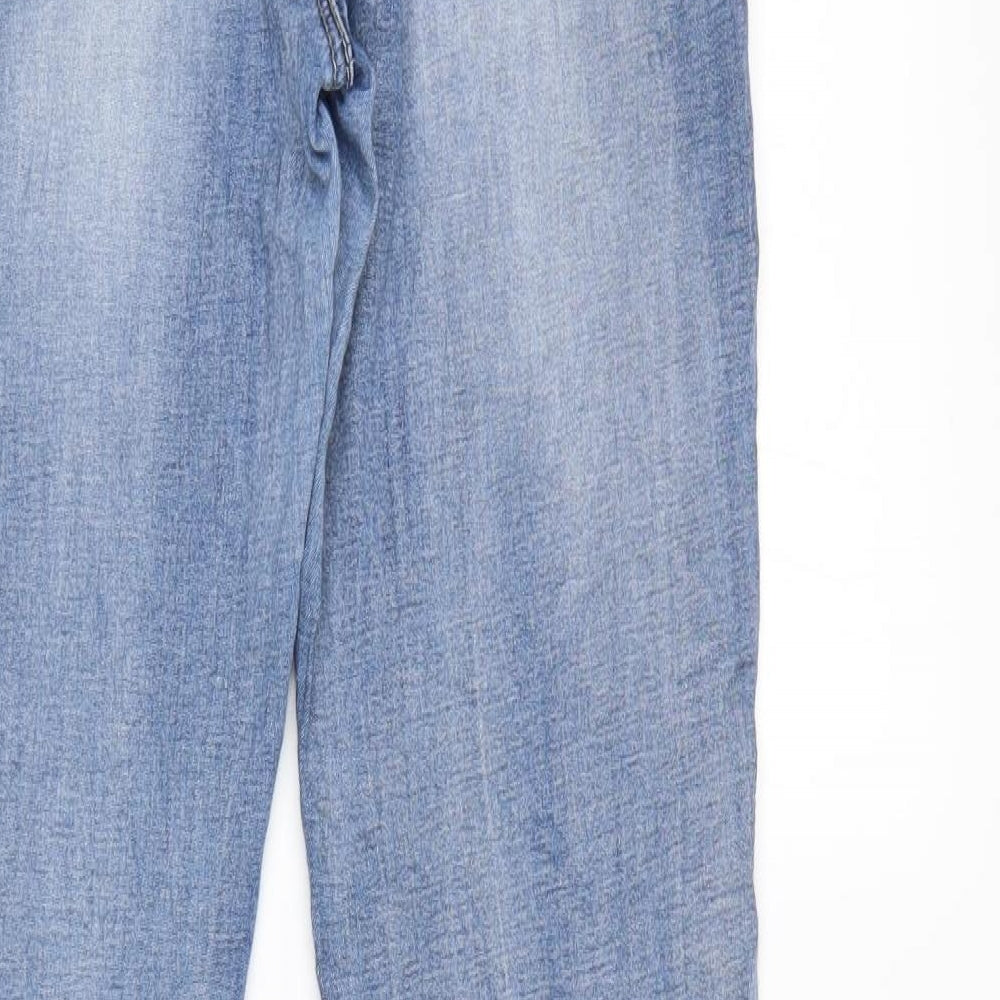 L&D Womens Blue Skinny Jeans Size 10 L30 in