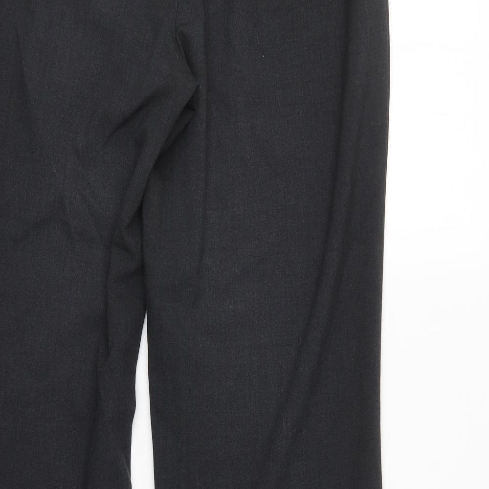 Marks & Spencer Womens Grey Trousers Size 12 L30 in