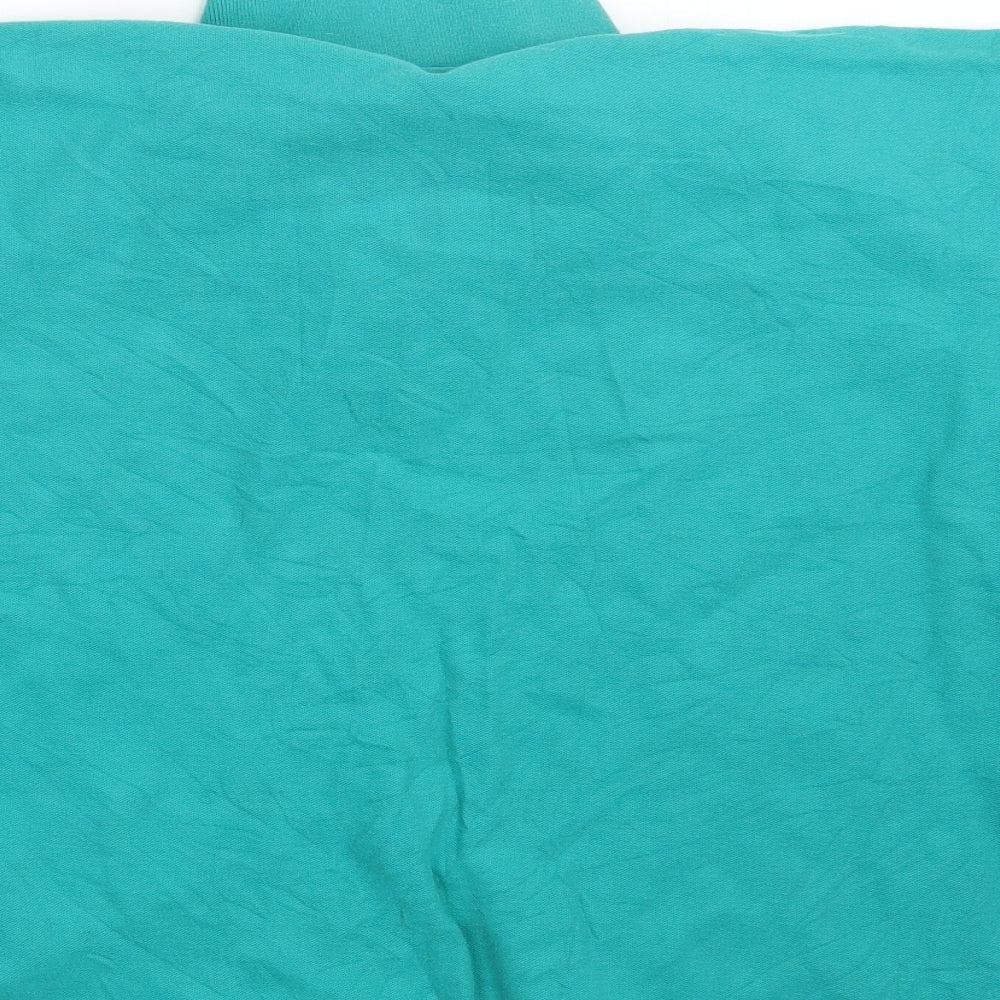 Jumper Mens Green Polo Size L