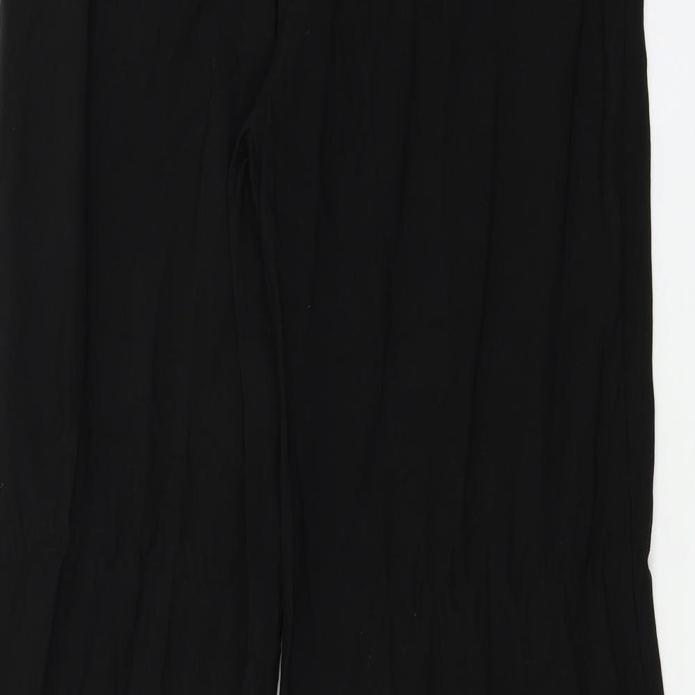 H&M Womens Black Trousers Size 10 L20 in