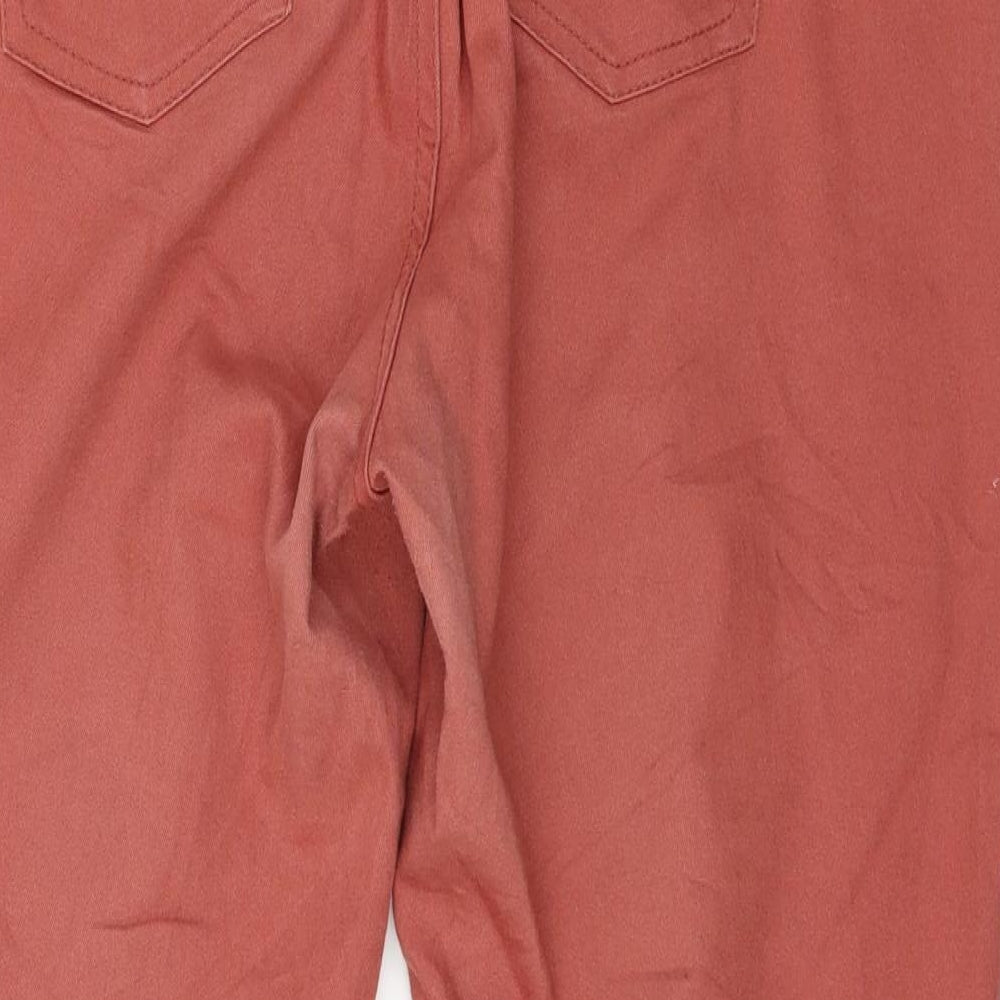 Denim & Co. Womens Red Denim Skinny Jeans Size 18 L27 in