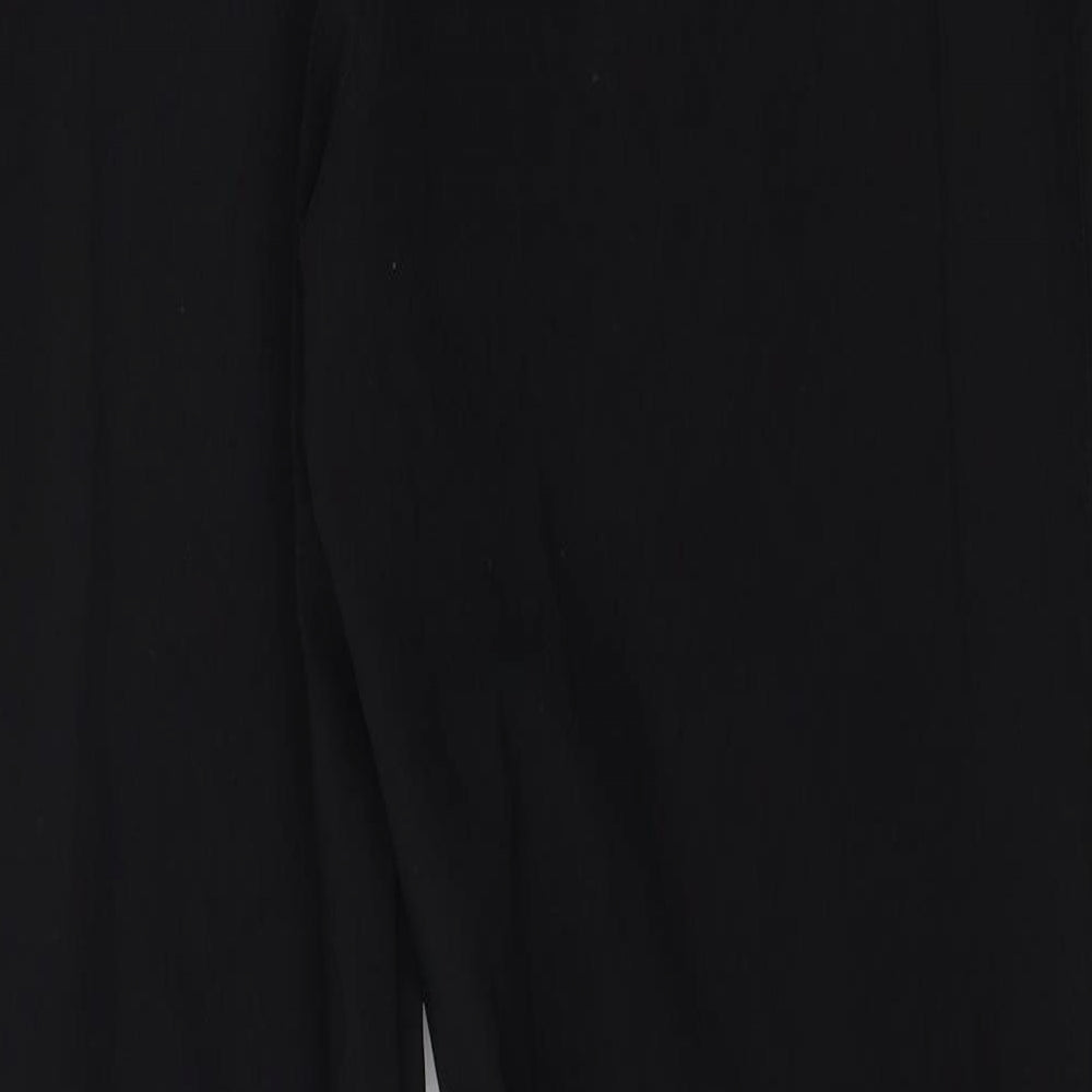 Preworn Womens Black Trousers Size 30 in L29 in
