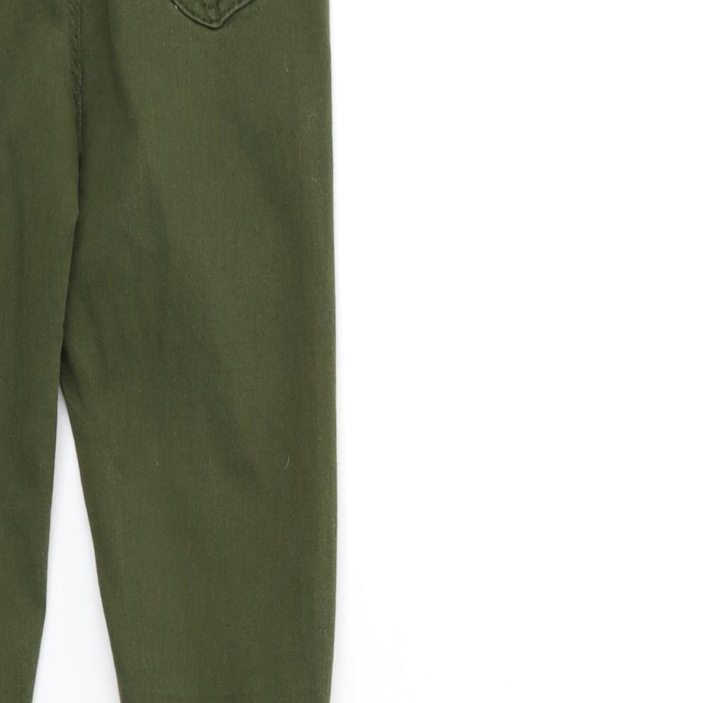 Portobello Womens Green Denim Skinny Jeans Size 6 L26 in