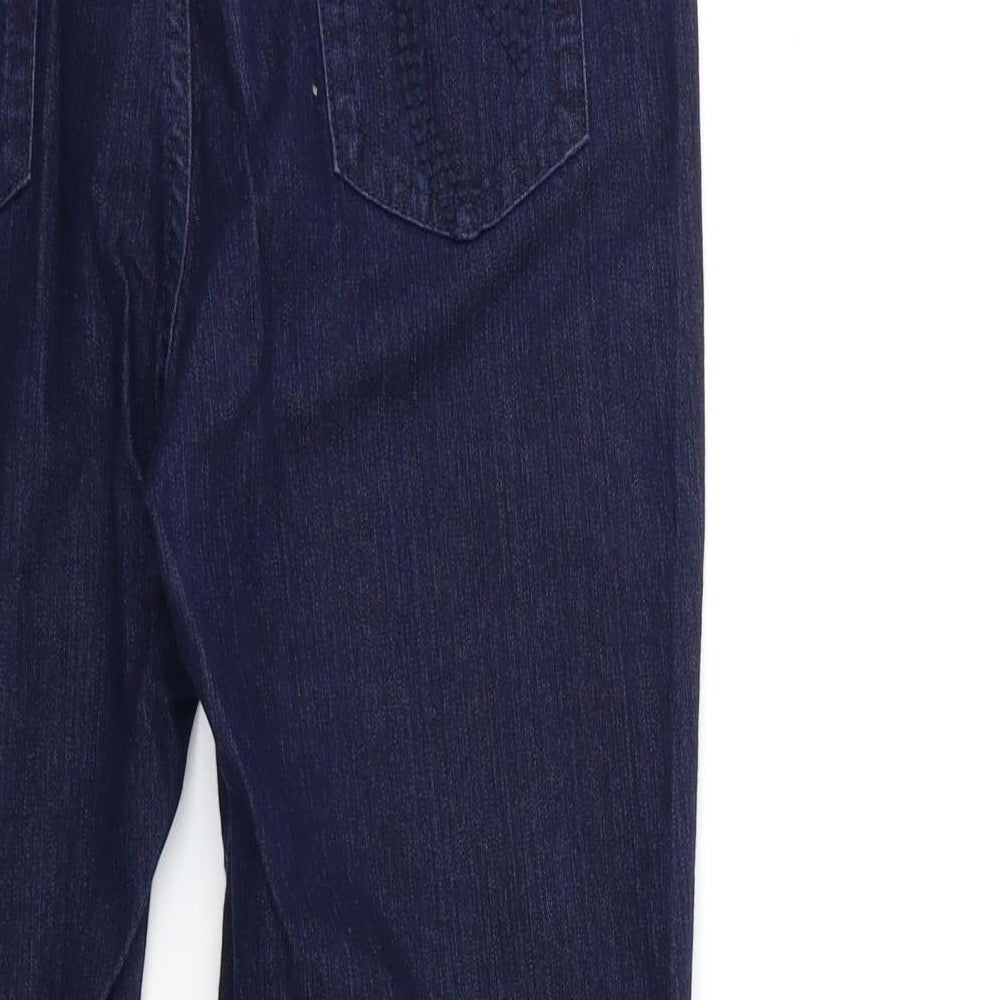 Preworn Womens Blue Denim Straight Jeans Size 30 in L25 in