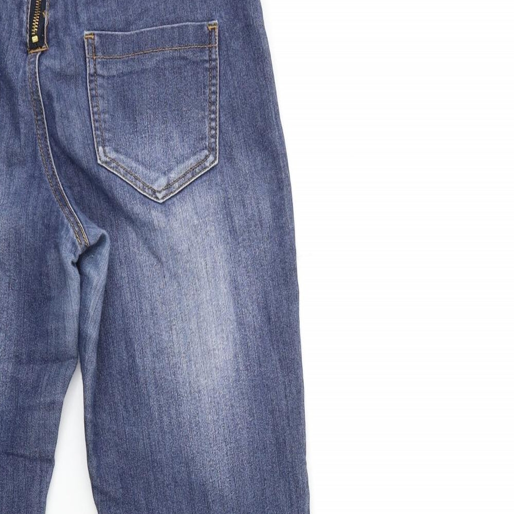 Pieces Womens Blue Denim Skinny Jeans Size M L27 in