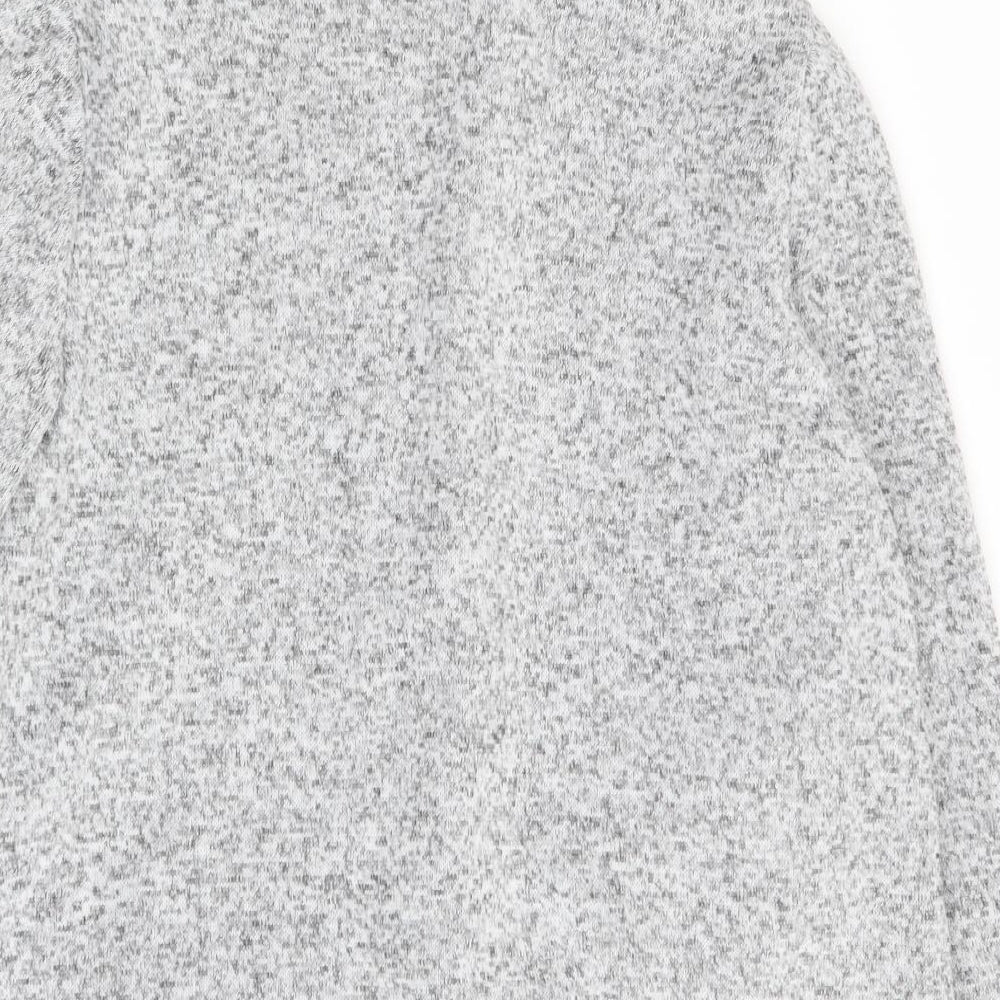 Papaya Womens Grey Overcoat Coat Size 14