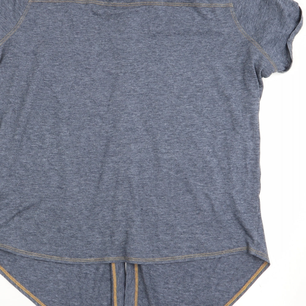 New Look Womens Grey Basic Polo Size 12
