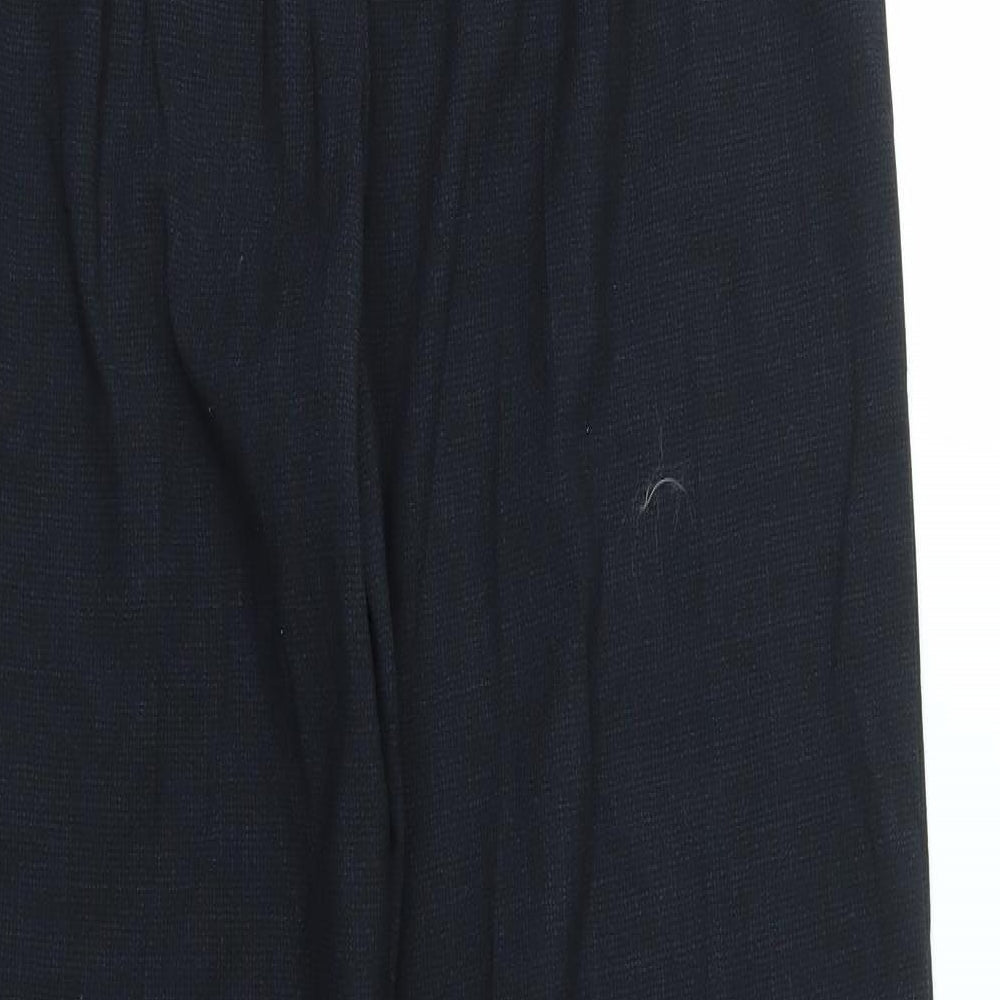 Preworn Womens Black Trousers Size 32 in L30 in