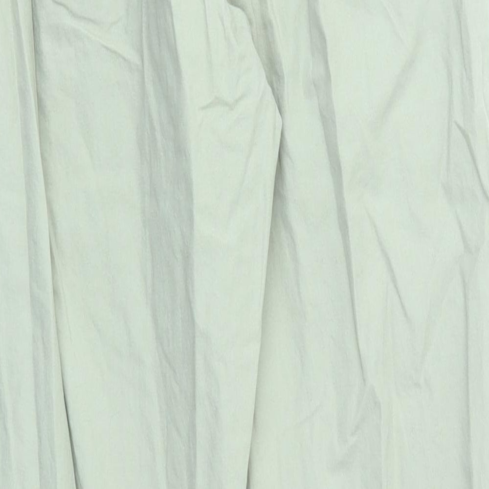 M&S Womens Grey Paperbag Shorts Size 30 - stretch waistband