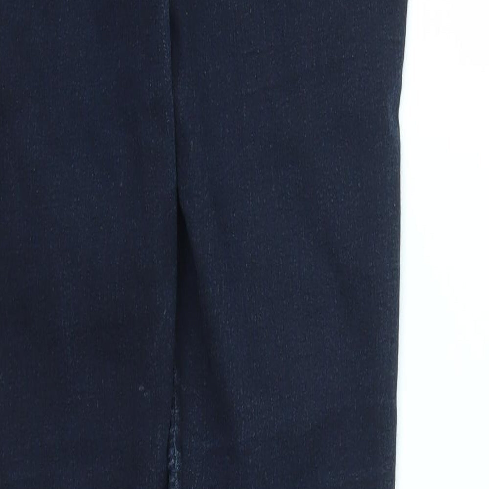 BOUTIQUE Womens Blue Trousers Size 12 L30 in