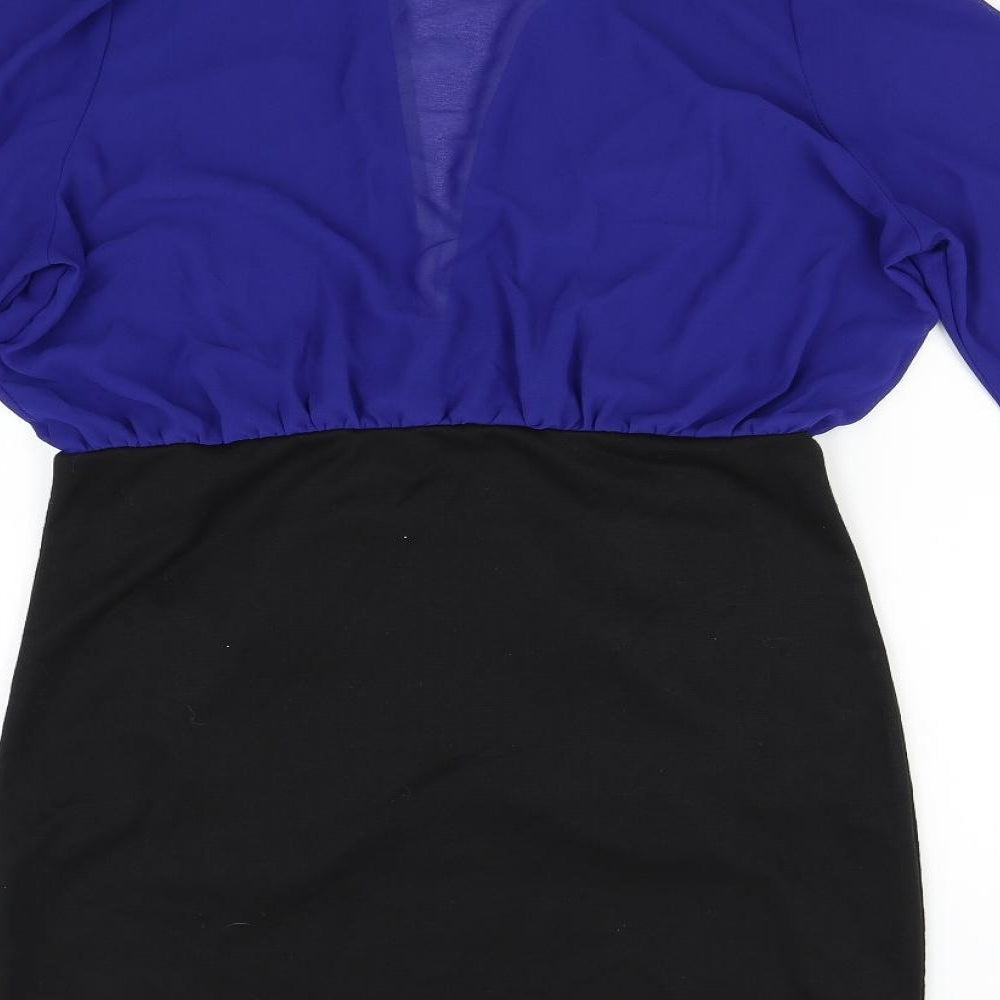 Preworn Womens Blue Bodycon Size M