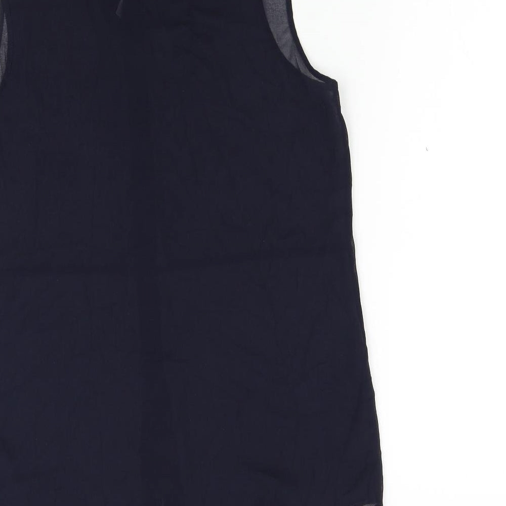 NEXT Womens Blue Basic Blouse Size 8