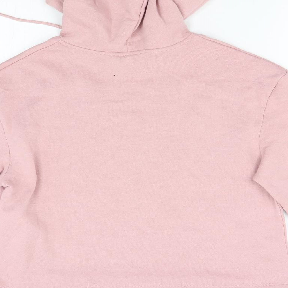 Pieces Womens Pink Pullover Hoodie Size XS