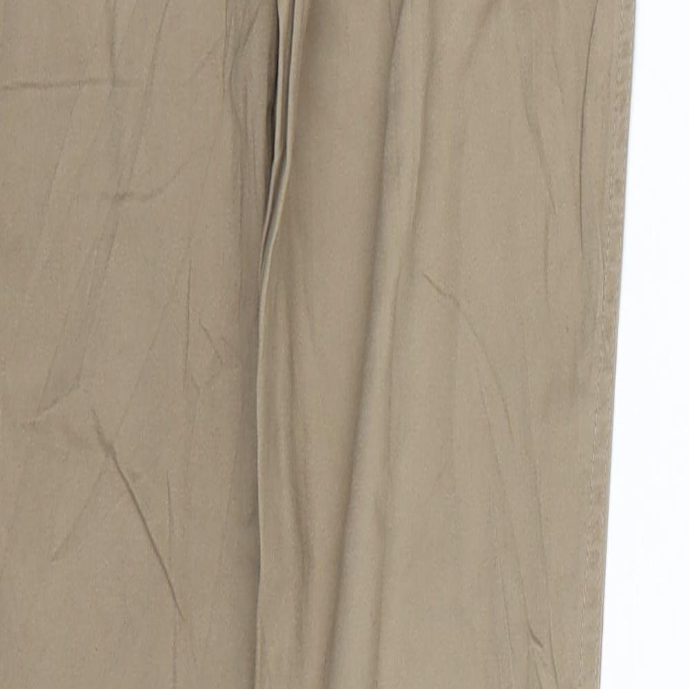 Chillin Womens Brown Trousers Size XS L30 in