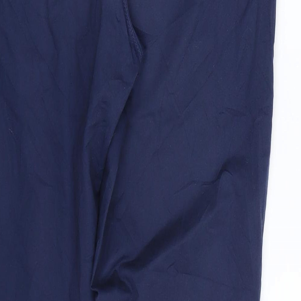 House Womens Blue Trousers Size S L27 in