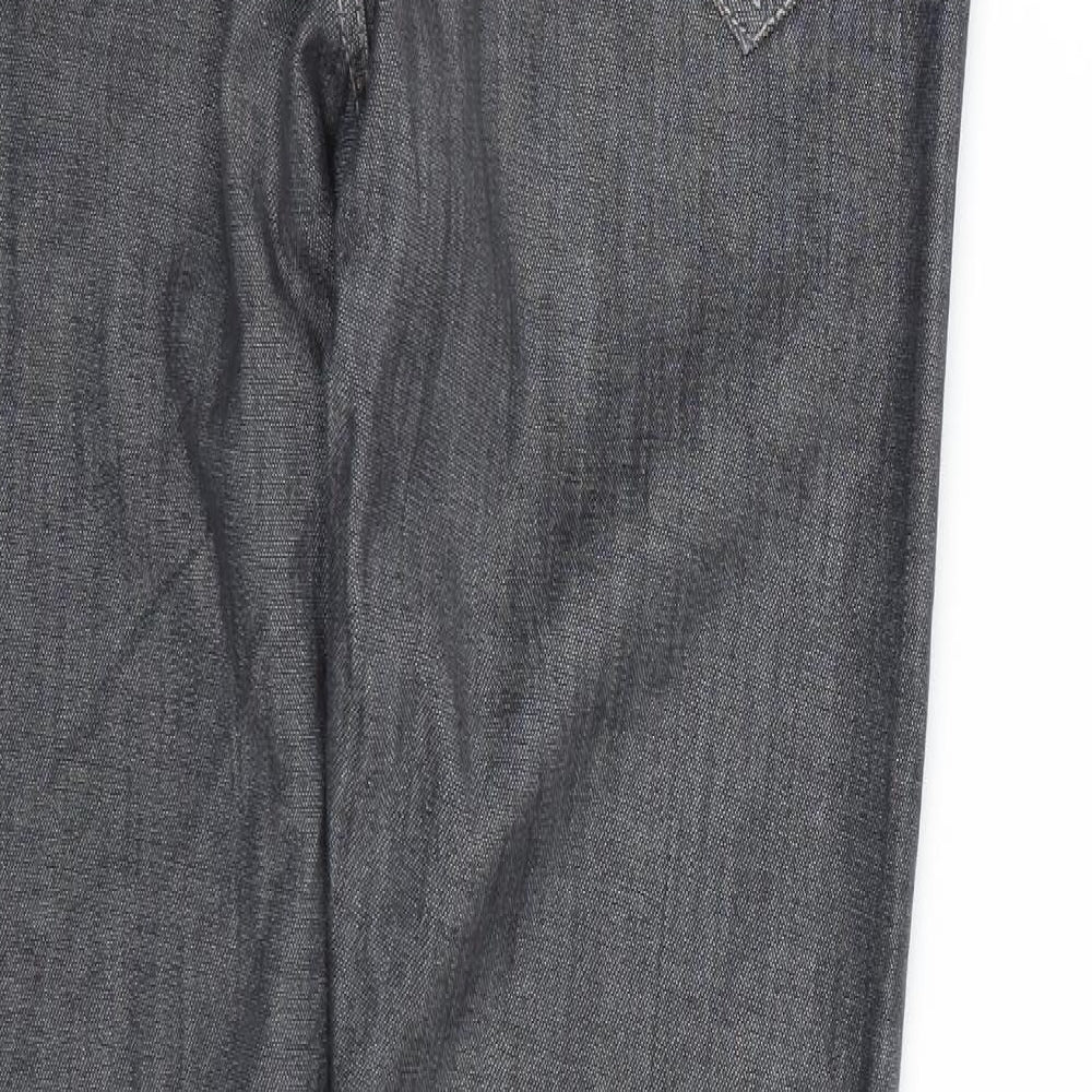 Hai Di Womens Grey Straight Jeans Size M L28 in
