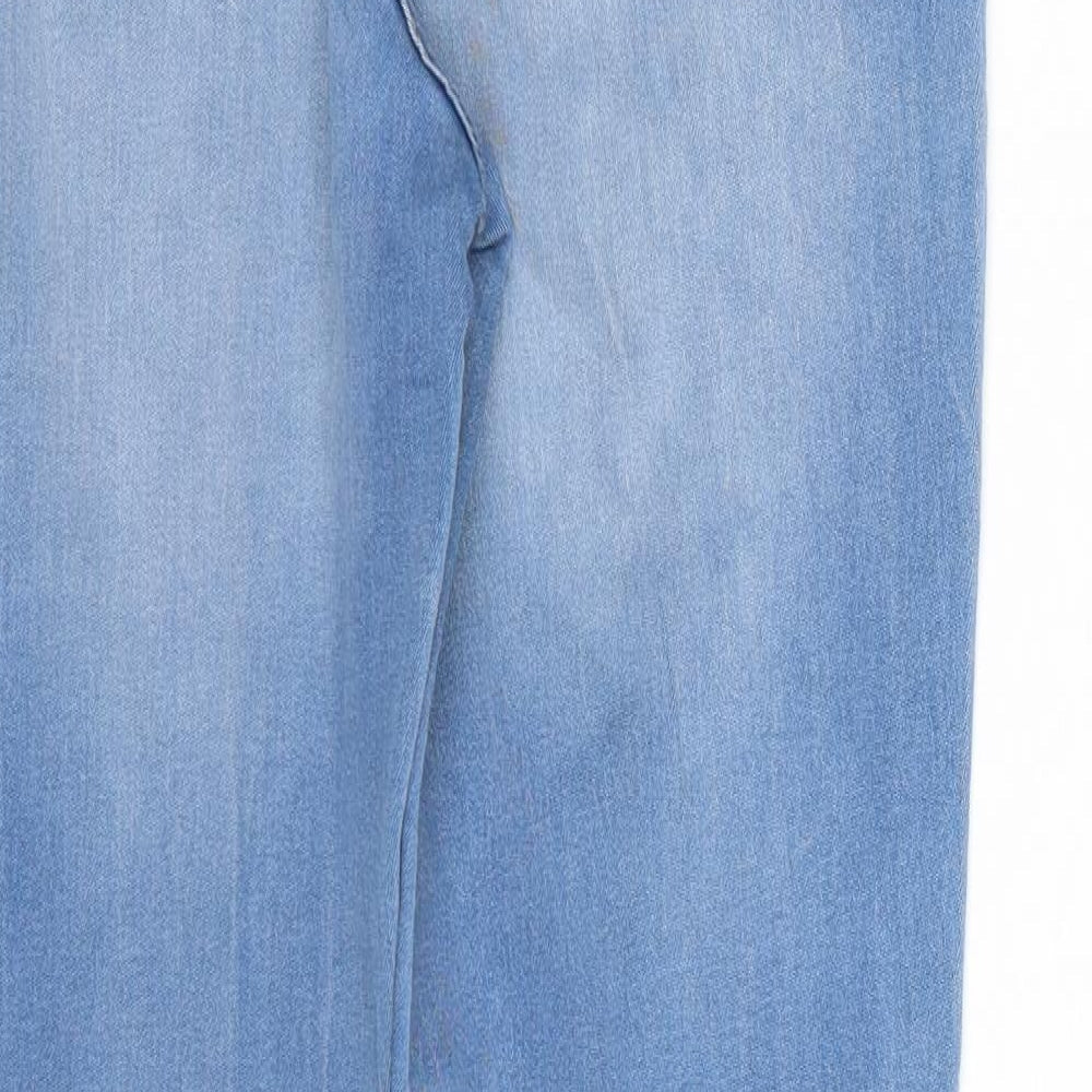 Papaya Womens Blue Denim Skinny Jeans Size 8 L27 in