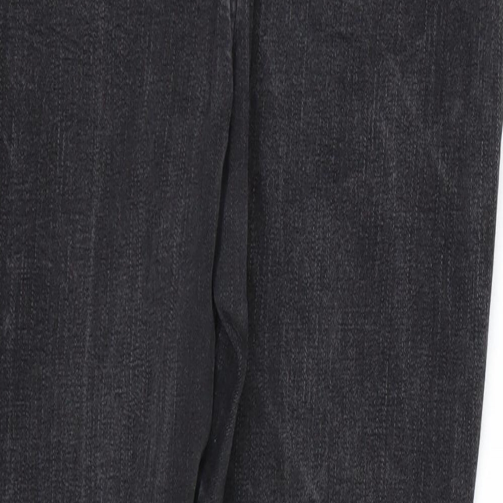 Denim co Womens Black Skinny Jeans Size 14 L25 in