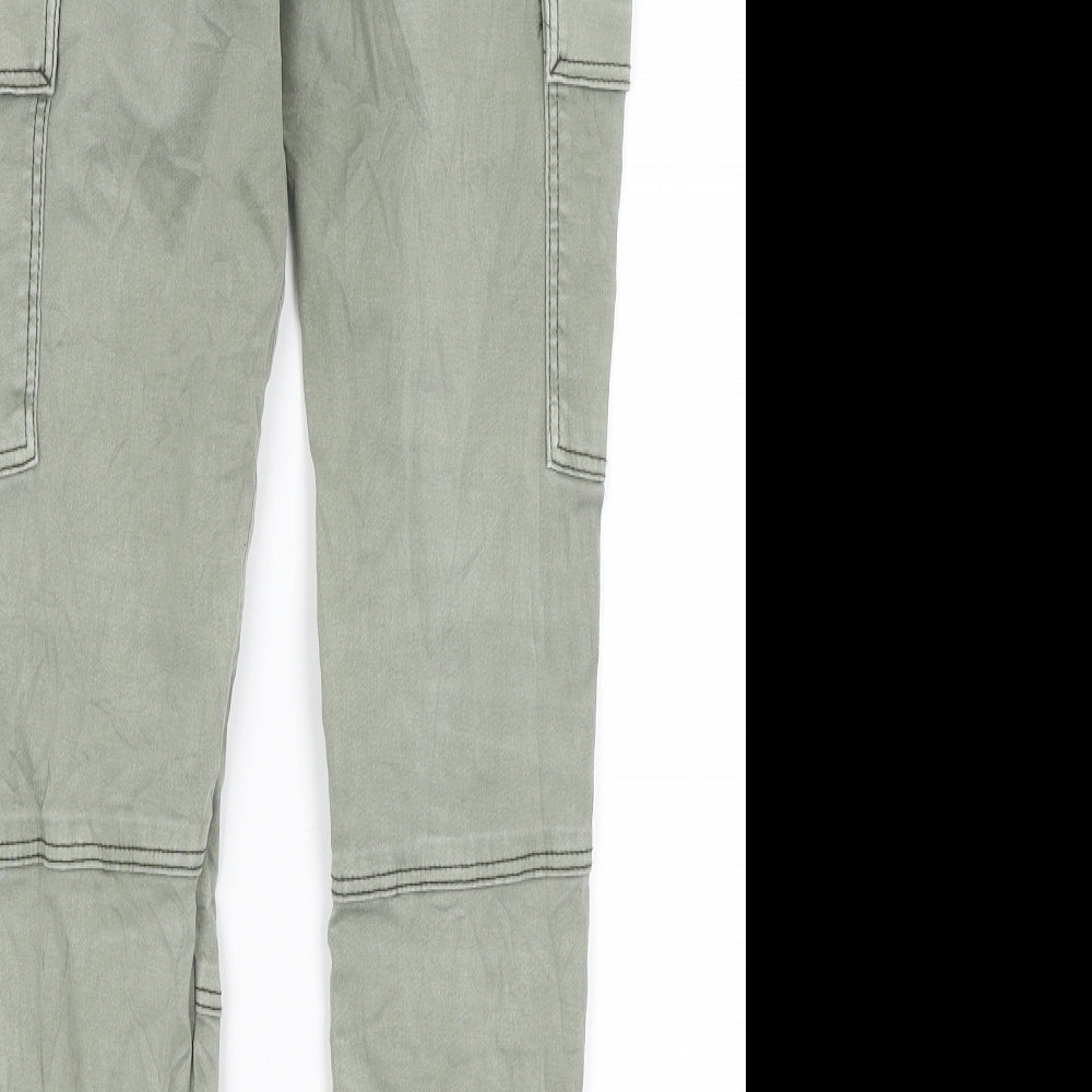 Chicoree Womens Green Trousers Size S L26 in