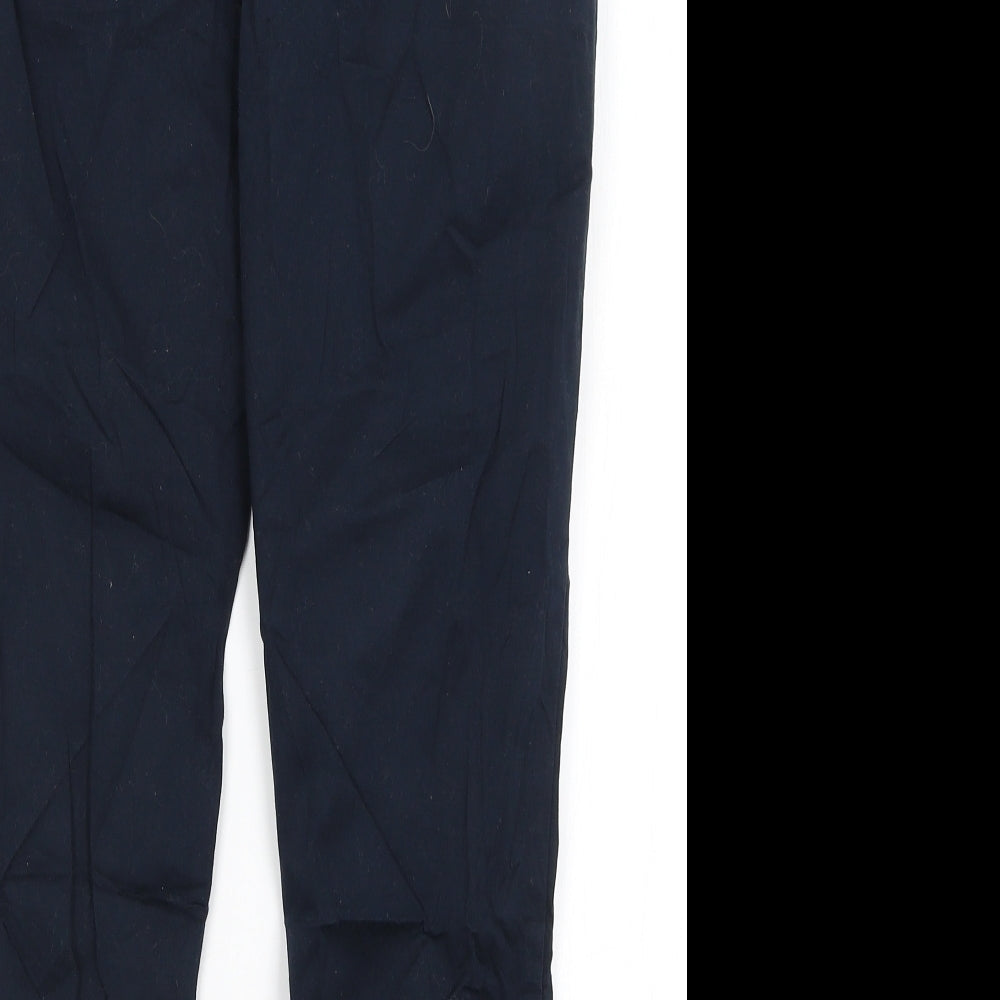 Miss Cherry Womens Blue Trousers Size 31 in L24 in