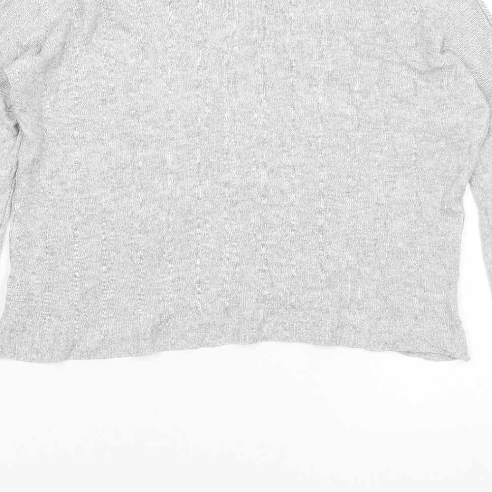 Preworn Womens Grey Pullover Jumper Size 10