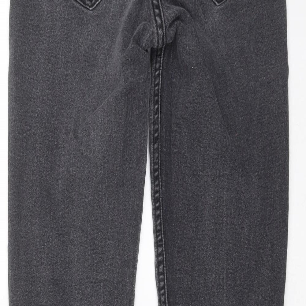 H&M Womens Grey Denim Skinny Jeans Size 26 in L27 in