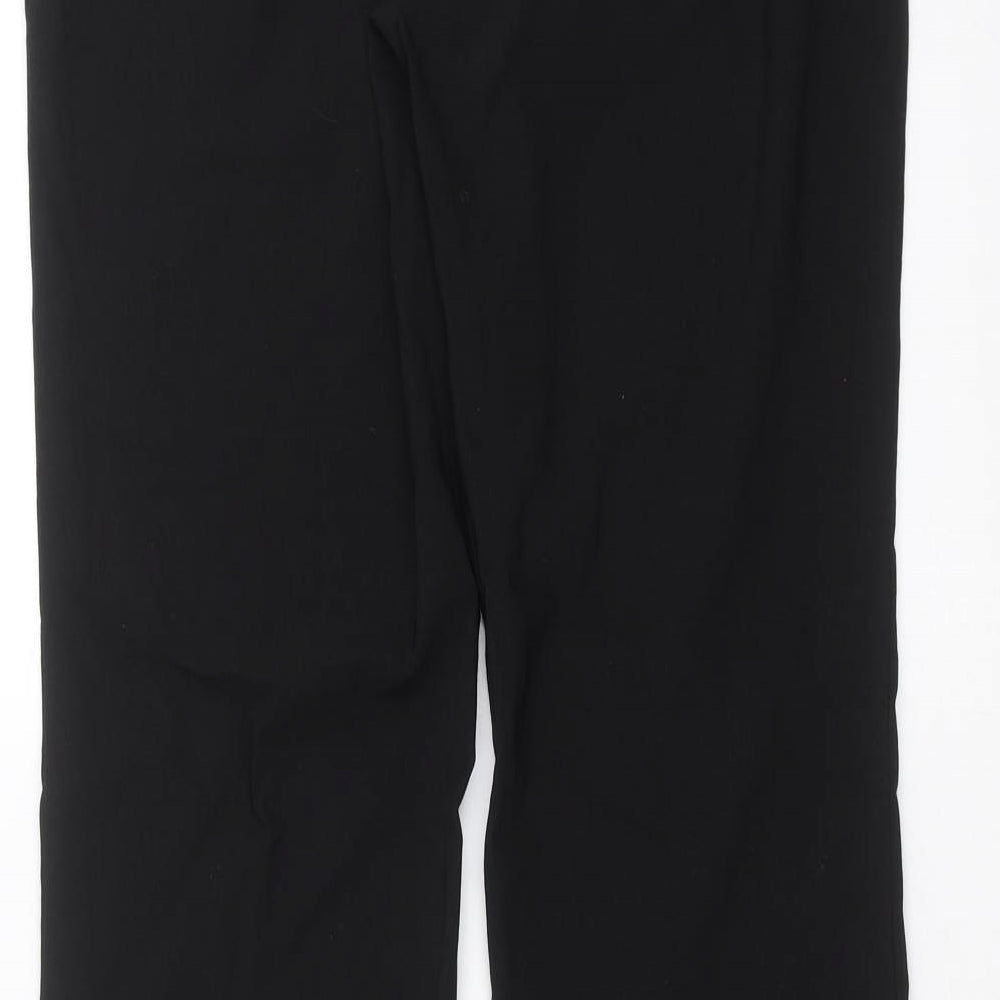 HEINE Womens Black Trousers Size 29 in L29 in