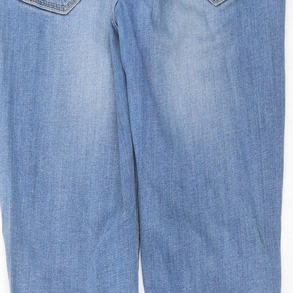 URBAN BLISS Womens Blue Denim Skinny Jeans Size 14 L28 in