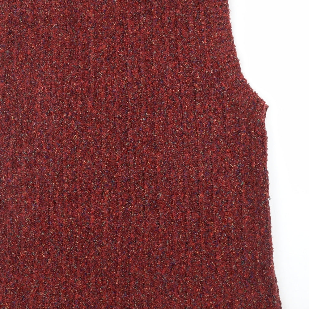 Nuggets Womens Red Vest Jumper One Size