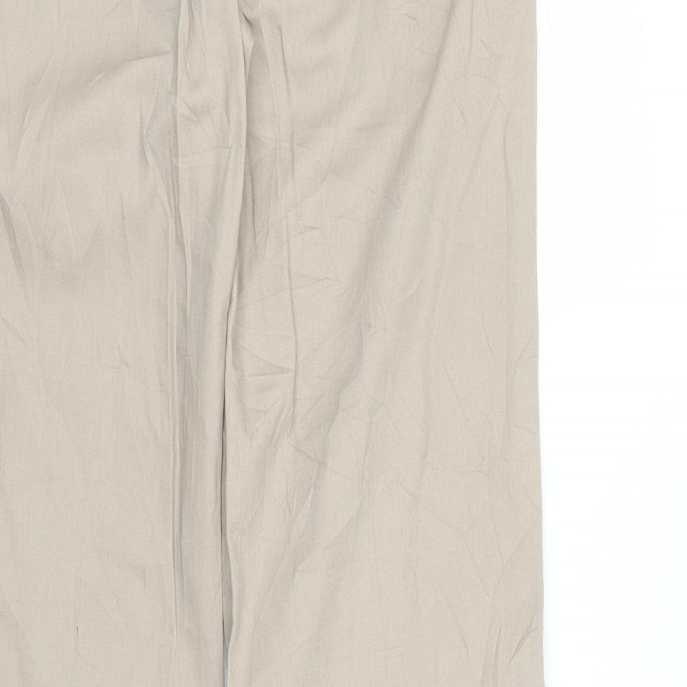 San Diego Womens Beige Chino Trousers Size 10 L30 in