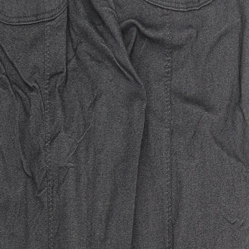 NGZ Womens Grey Trousers Size 12 L24 in