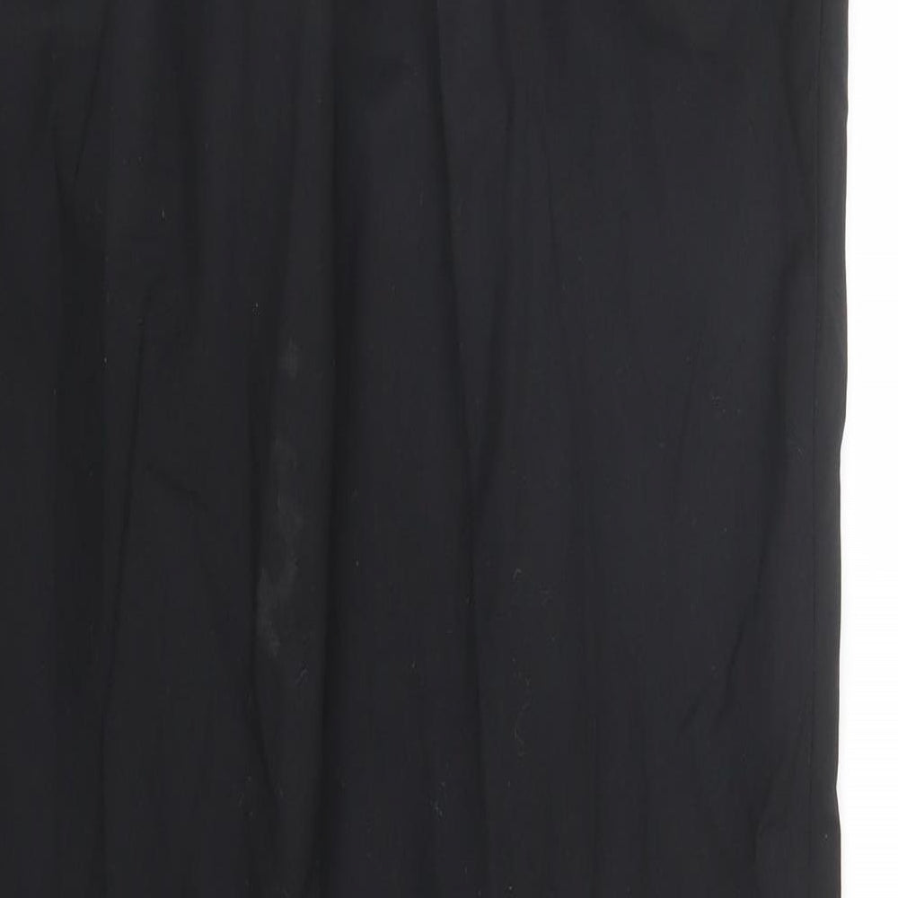 C&A Mens Black Trousers Size 34 in L28 in