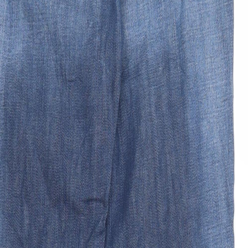 Gracia Womens Blue Denim Straight Jeans Size 28 in L27 in
