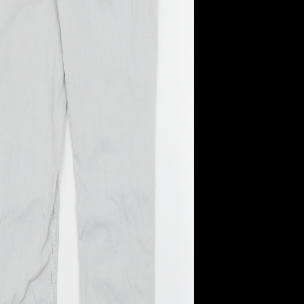 H&M Girls Grey Denim Skinny Jeans Size 13 Years