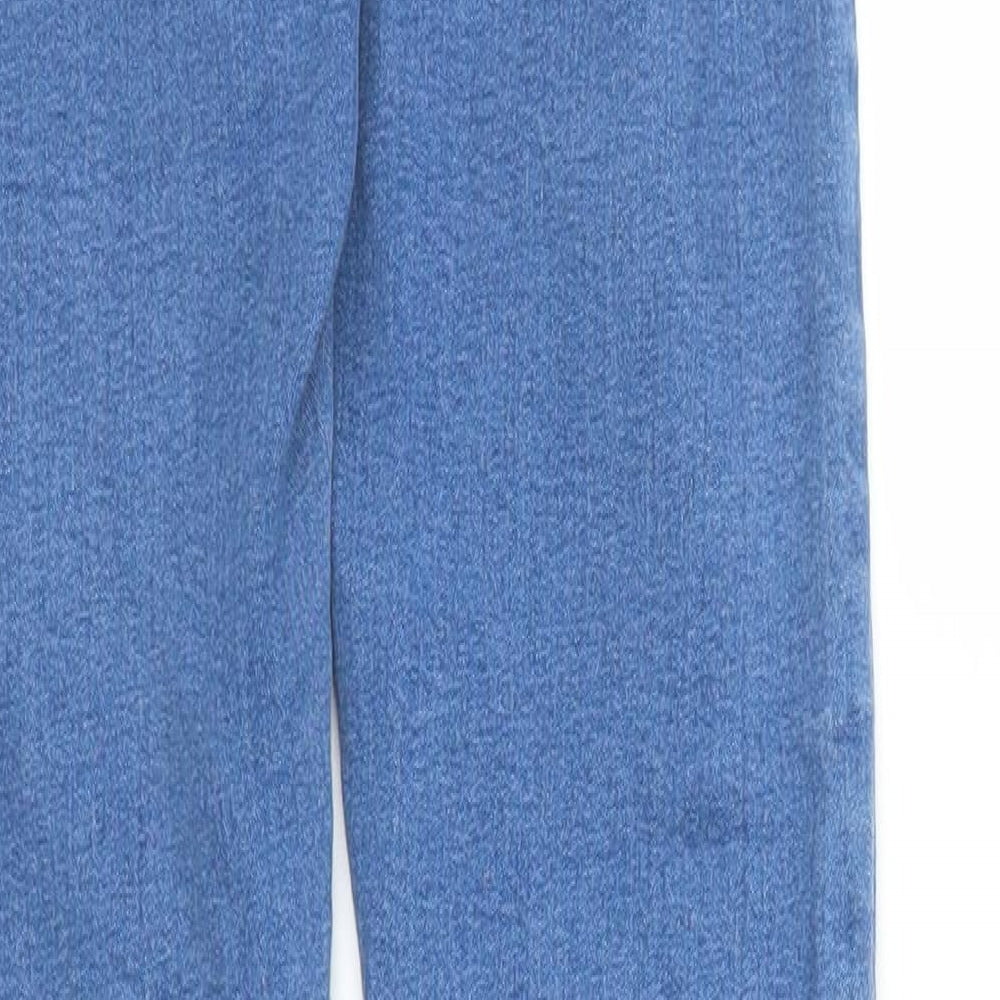 The Rockn Rev Womens Blue Denim Skinny Jeans Size 6 L27 in