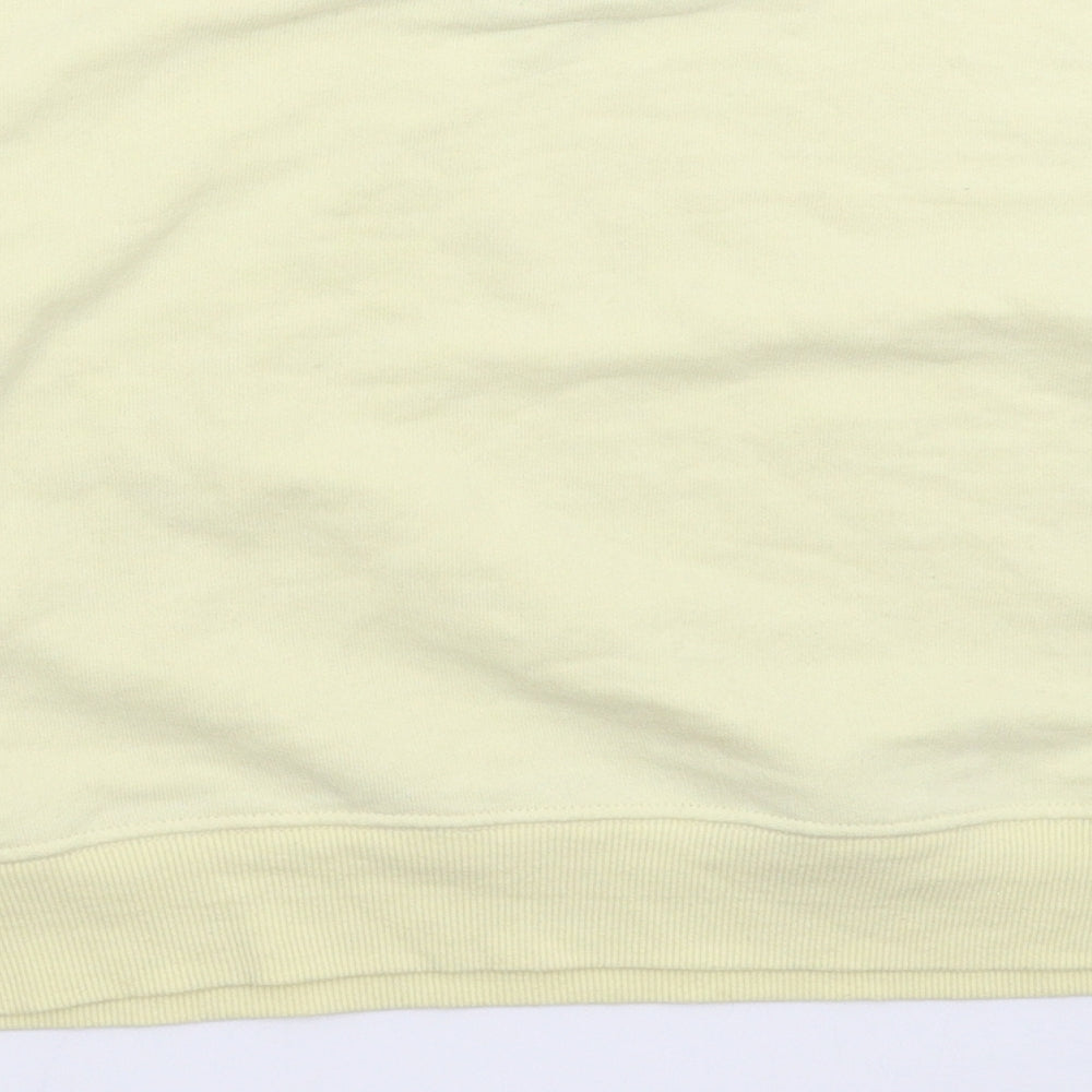 Pull&Bear Womens White Pullover Sweatshirt Size XS